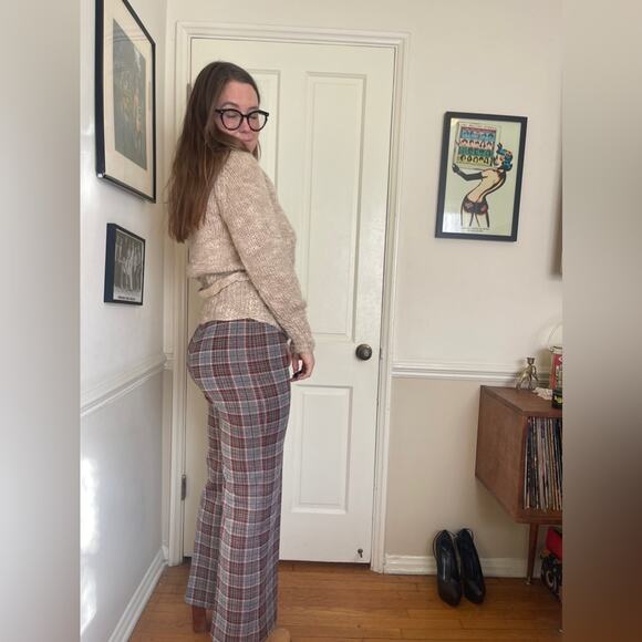 60s-70s Vintage Sears Jr Made in Italy Wool Sweater - Picture 3 of 8